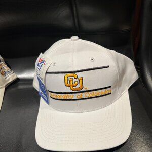 COLORADOBUFFS HAT-WHITE